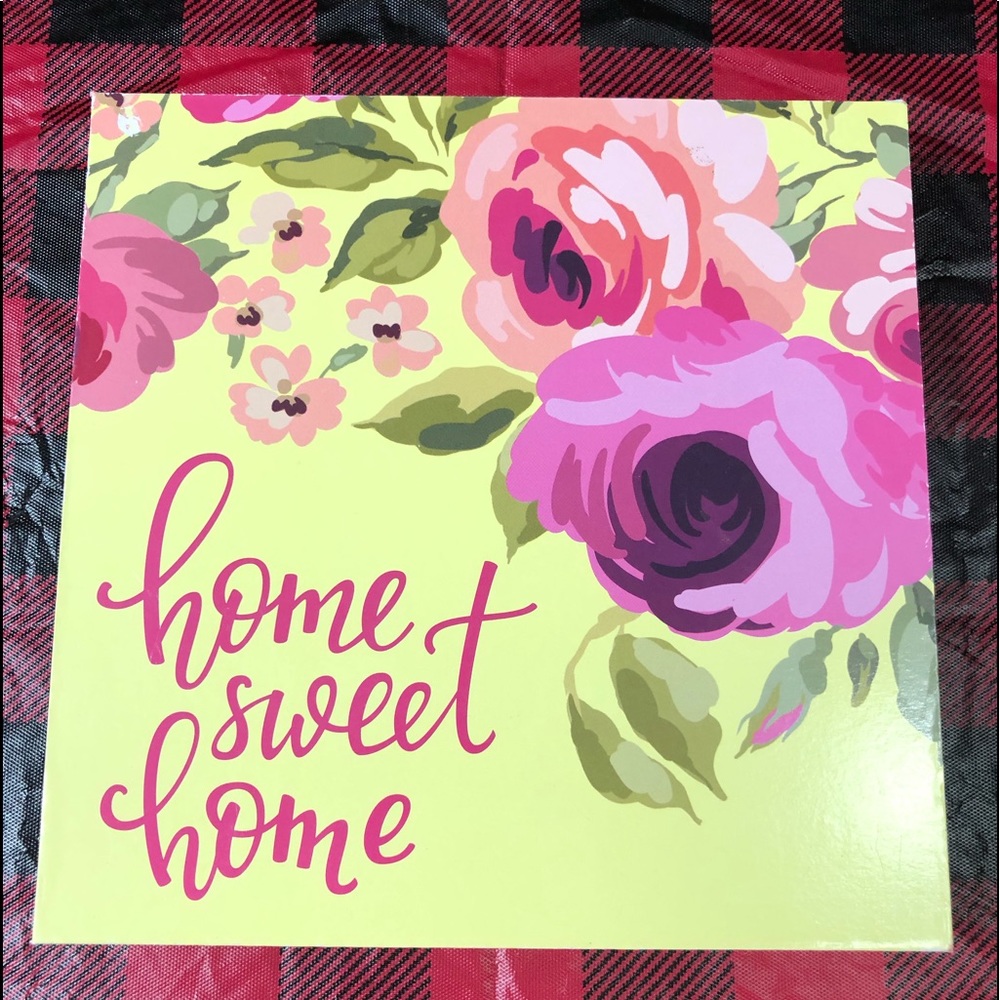 BRIGHT FLORAL SIGN